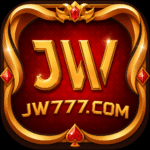 JW777Game red and gold emblem for online gaming app