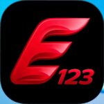 E123 Game APK download interface on mobile device