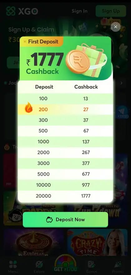 XGO Game secure gaming platform interface